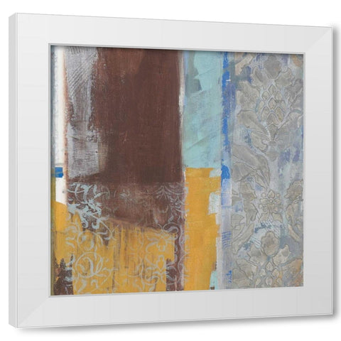 . White Modern Wood Framed Art Print by Haynes, Smith
