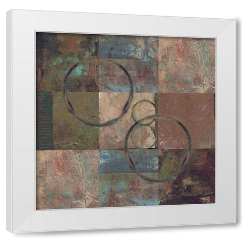 . White Modern Wood Framed Art Print by Haynes, Smith