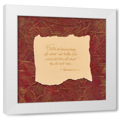 . White Modern Wood Framed Art Print by Haynes, Smith