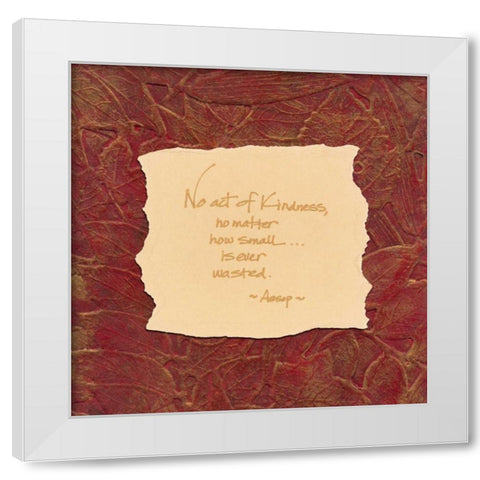 . White Modern Wood Framed Art Print by Haynes, Smith