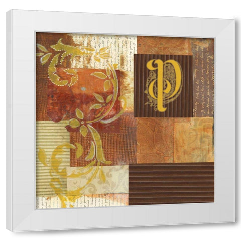 . White Modern Wood Framed Art Print by Haynes, Smith