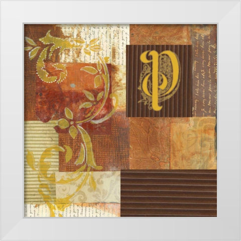 . White Modern Wood Framed Art Print by Haynes, Smith