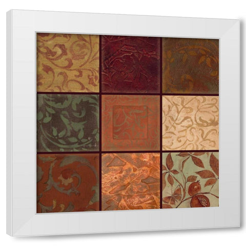 . White Modern Wood Framed Art Print by Haynes, Smith