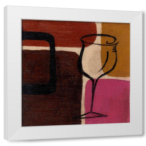 . White Modern Wood Framed Art Print by Haynes, Smith
