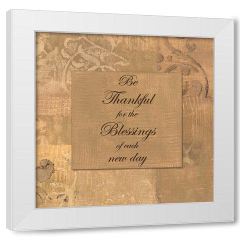 . White Modern Wood Framed Art Print by Haynes, Smith