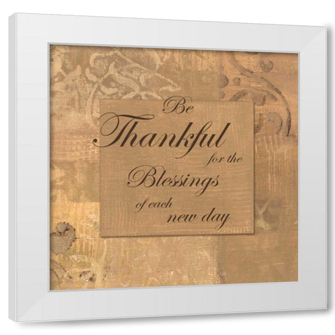 . White Modern Wood Framed Art Print by Haynes, Smith