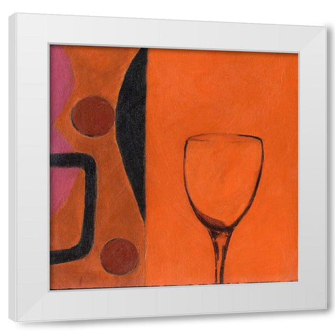 . White Modern Wood Framed Art Print by Haynes, Smith