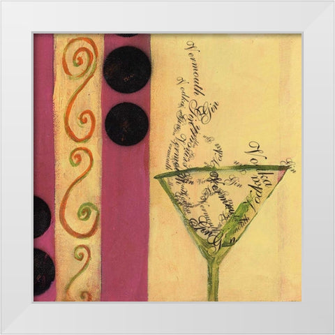 . White Modern Wood Framed Art Print by Haynes, Smith
