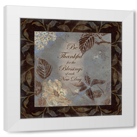 . White Modern Wood Framed Art Print by Haynes, Smith