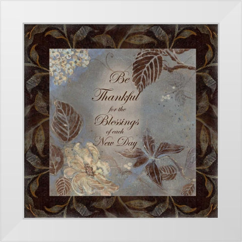 . White Modern Wood Framed Art Print by Haynes, Smith
