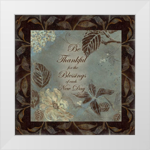 . White Modern Wood Framed Art Print by Haynes, Smith