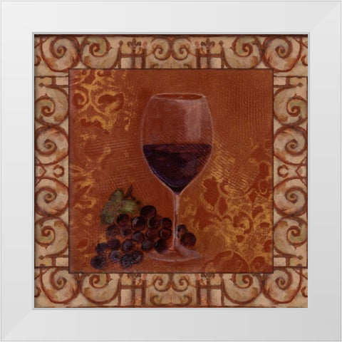 . White Modern Wood Framed Art Print by Haynes, Smith