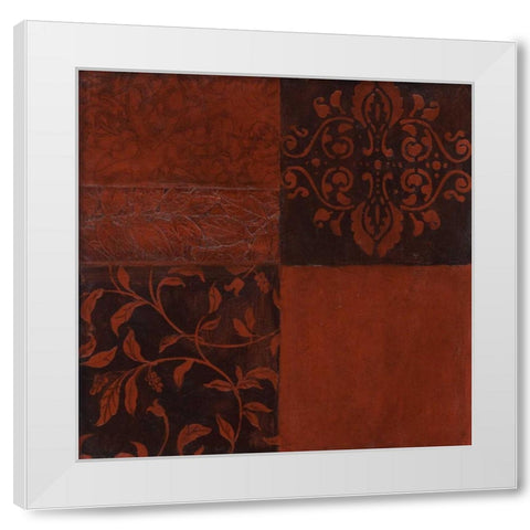 . White Modern Wood Framed Art Print by Haynes, Smith