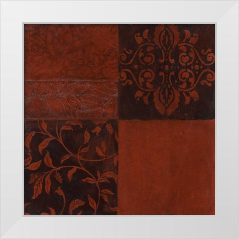 . White Modern Wood Framed Art Print by Haynes, Smith