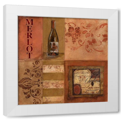 . White Modern Wood Framed Art Print by Haynes, Smith