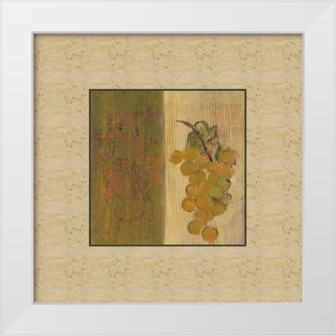 . White Modern Wood Framed Art Print by Haynes, Smith