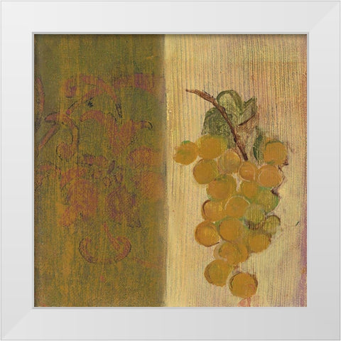 . White Modern Wood Framed Art Print by Haynes, Smith