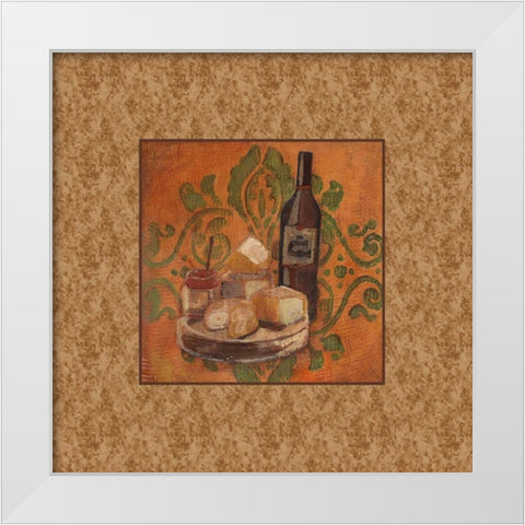 . White Modern Wood Framed Art Print by Haynes, Smith