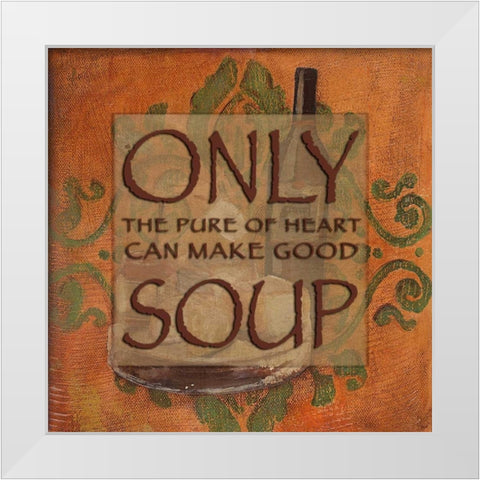 . White Modern Wood Framed Art Print by Haynes, Smith