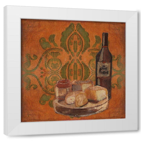 . White Modern Wood Framed Art Print by Haynes, Smith