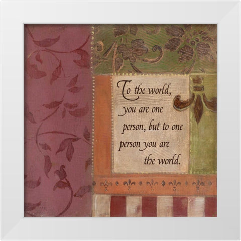 . White Modern Wood Framed Art Print by Haynes, Smith