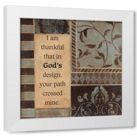 . White Modern Wood Framed Art Print by Haynes, Smith
