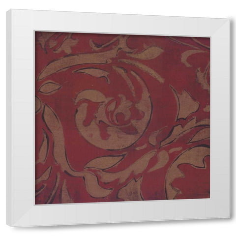 . White Modern Wood Framed Art Print by Haynes, Smith