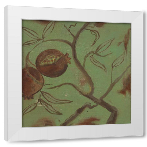 . White Modern Wood Framed Art Print by Haynes, Smith
