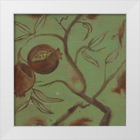 . White Modern Wood Framed Art Print by Haynes, Smith