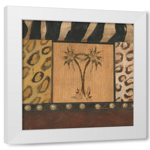 . White Modern Wood Framed Art Print by Haynes, Smith