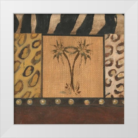 . White Modern Wood Framed Art Print by Haynes, Smith