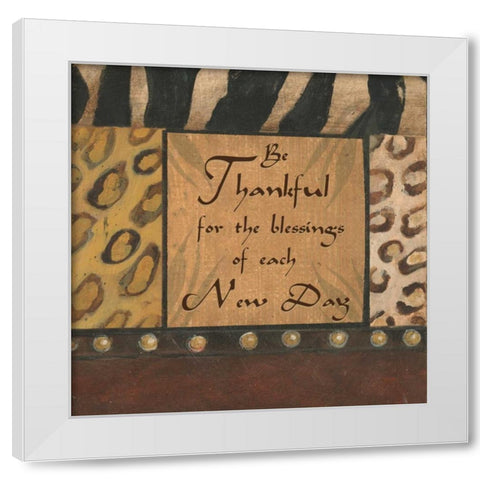 . White Modern Wood Framed Art Print by Haynes, Smith
