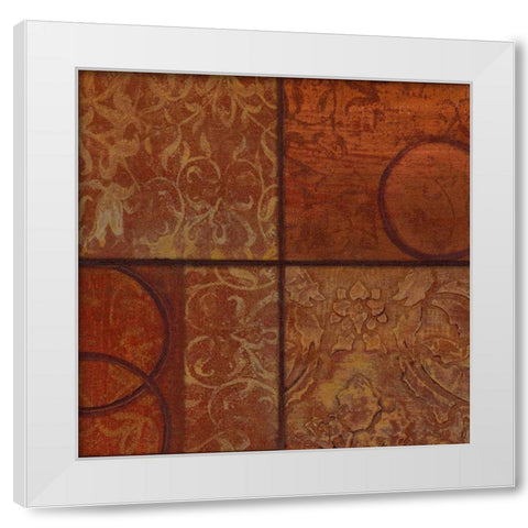 . White Modern Wood Framed Art Print by Haynes, Smith