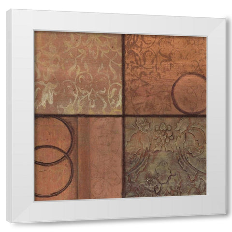 . White Modern Wood Framed Art Print by Haynes, Smith