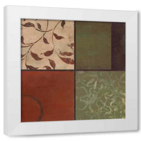 . White Modern Wood Framed Art Print by Haynes, Smith