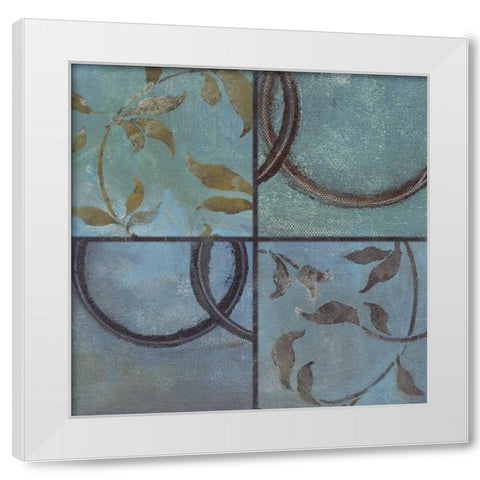 . White Modern Wood Framed Art Print by Haynes, Smith