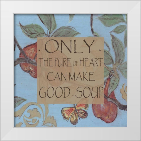 . White Modern Wood Framed Art Print by Haynes, Smith