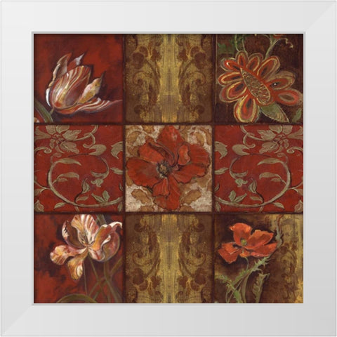 . White Modern Wood Framed Art Print by Haynes, Smith