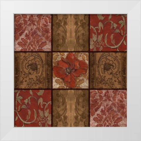. White Modern Wood Framed Art Print by Haynes, Smith