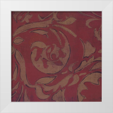 . White Modern Wood Framed Art Print by Haynes, Smith