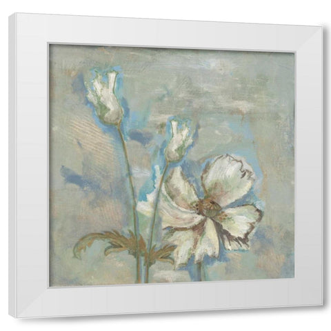 . White Modern Wood Framed Art Print by Haynes, Smith