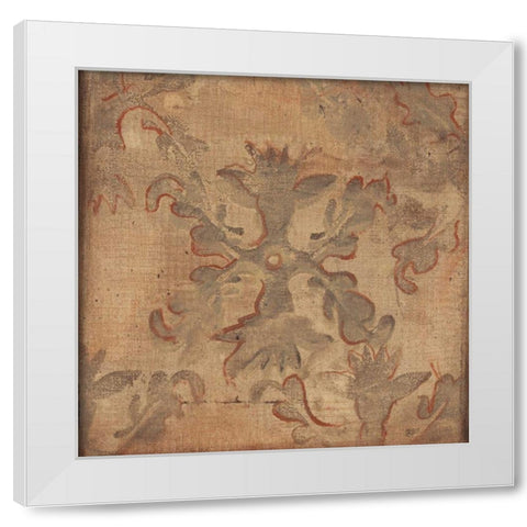 . White Modern Wood Framed Art Print by Haynes, Smith
