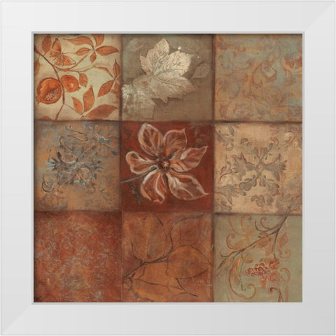 . White Modern Wood Framed Art Print by Haynes, Smith