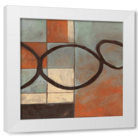 . White Modern Wood Framed Art Print by Haynes, Smith