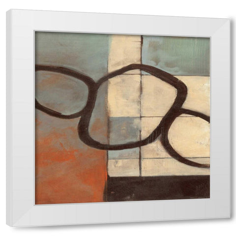 . White Modern Wood Framed Art Print by Haynes, Smith