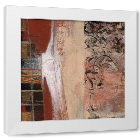 . White Modern Wood Framed Art Print by Haynes, Smith