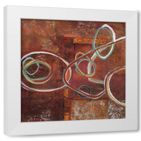 . White Modern Wood Framed Art Print by Haynes, Smith