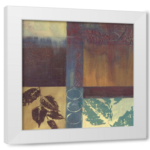 . White Modern Wood Framed Art Print by Haynes, Smith