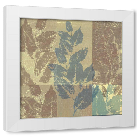 . White Modern Wood Framed Art Print by Haynes, Smith