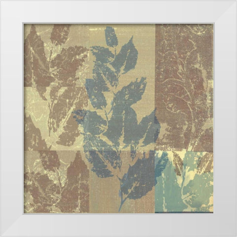 . White Modern Wood Framed Art Print by Haynes, Smith